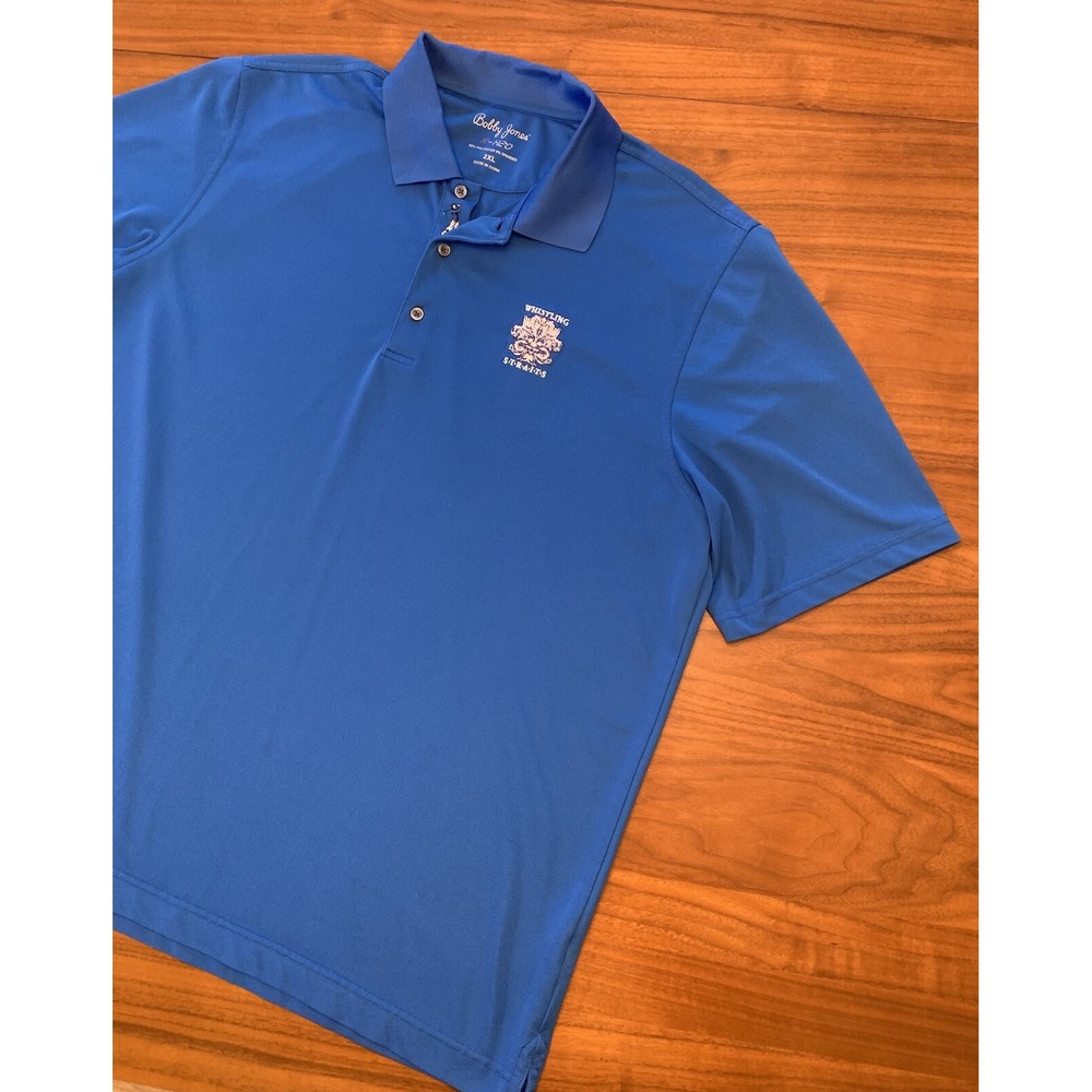 Whistling Straits Golf Polo Shirt Mens 2XL Bobby Jones X-H20 Performance Stretch